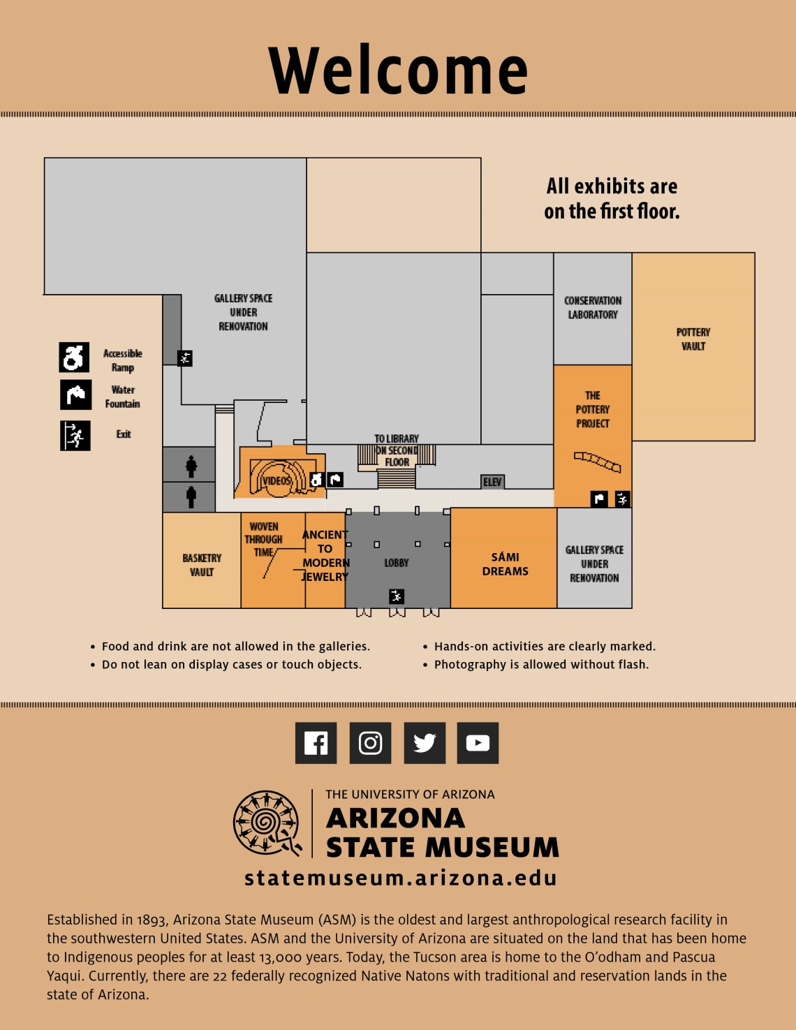 Visitor Information and Gallery Guide