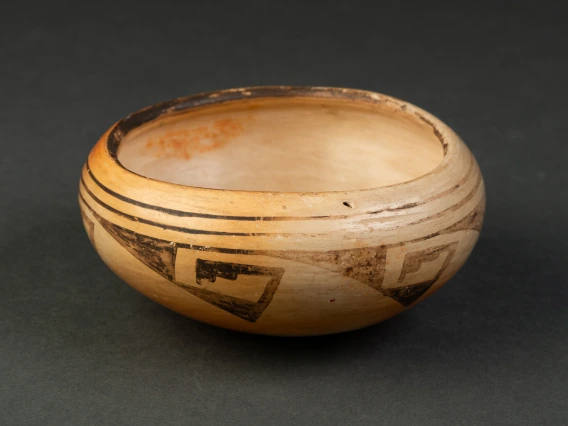 small polychrome bowl