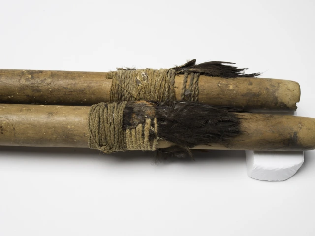 Details of heads, A-13994-A and -B, 620–670 CE (Common Era=AD).