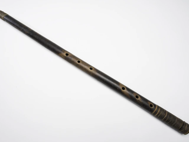 A-14550, 620–670 CE (Common Era=AD). Length: 68.5 cm, diameter: 2.8 cm.