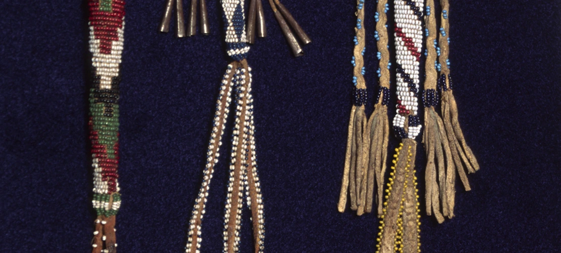 Awl cases, Mescalero or Kiowa-Apache