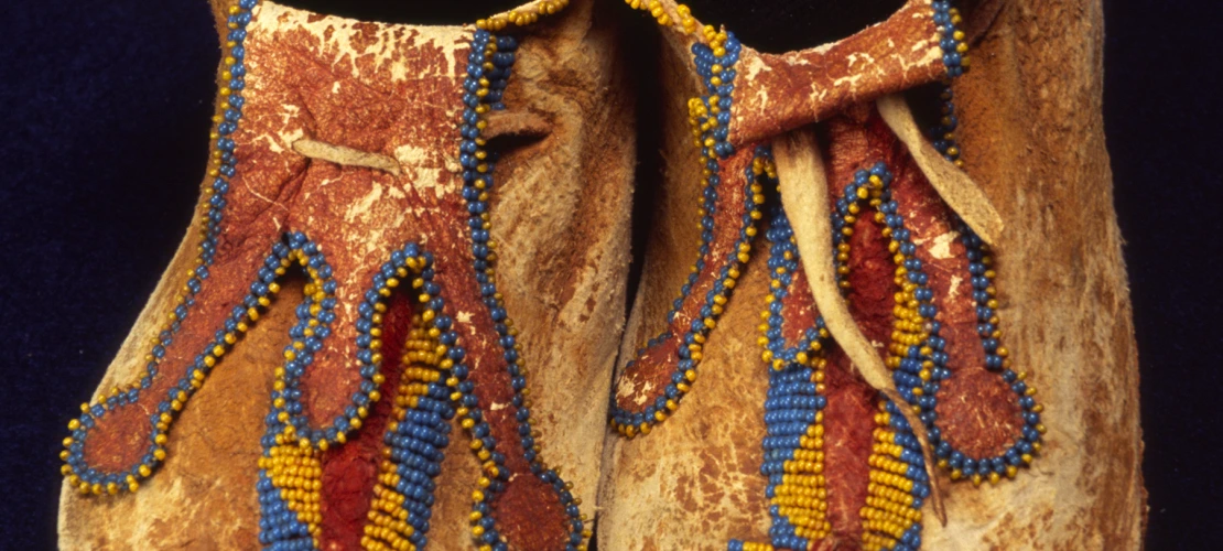  Jicarilla Apache moccasins