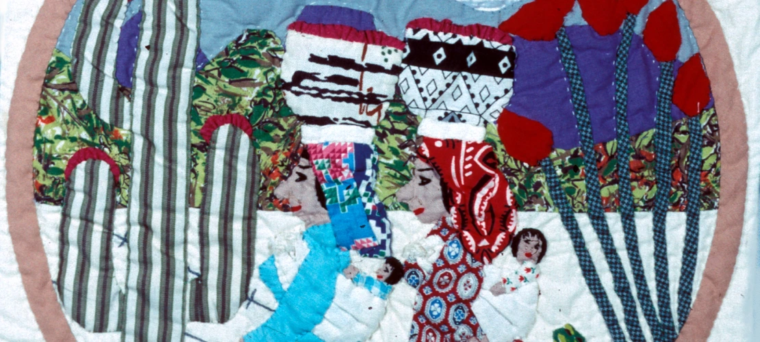 Gathering Cactus Fruit - Row 3