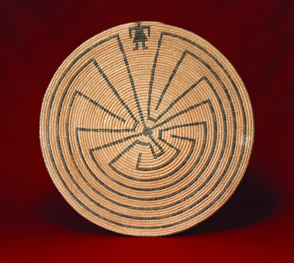 Man in the Maze Plaque.